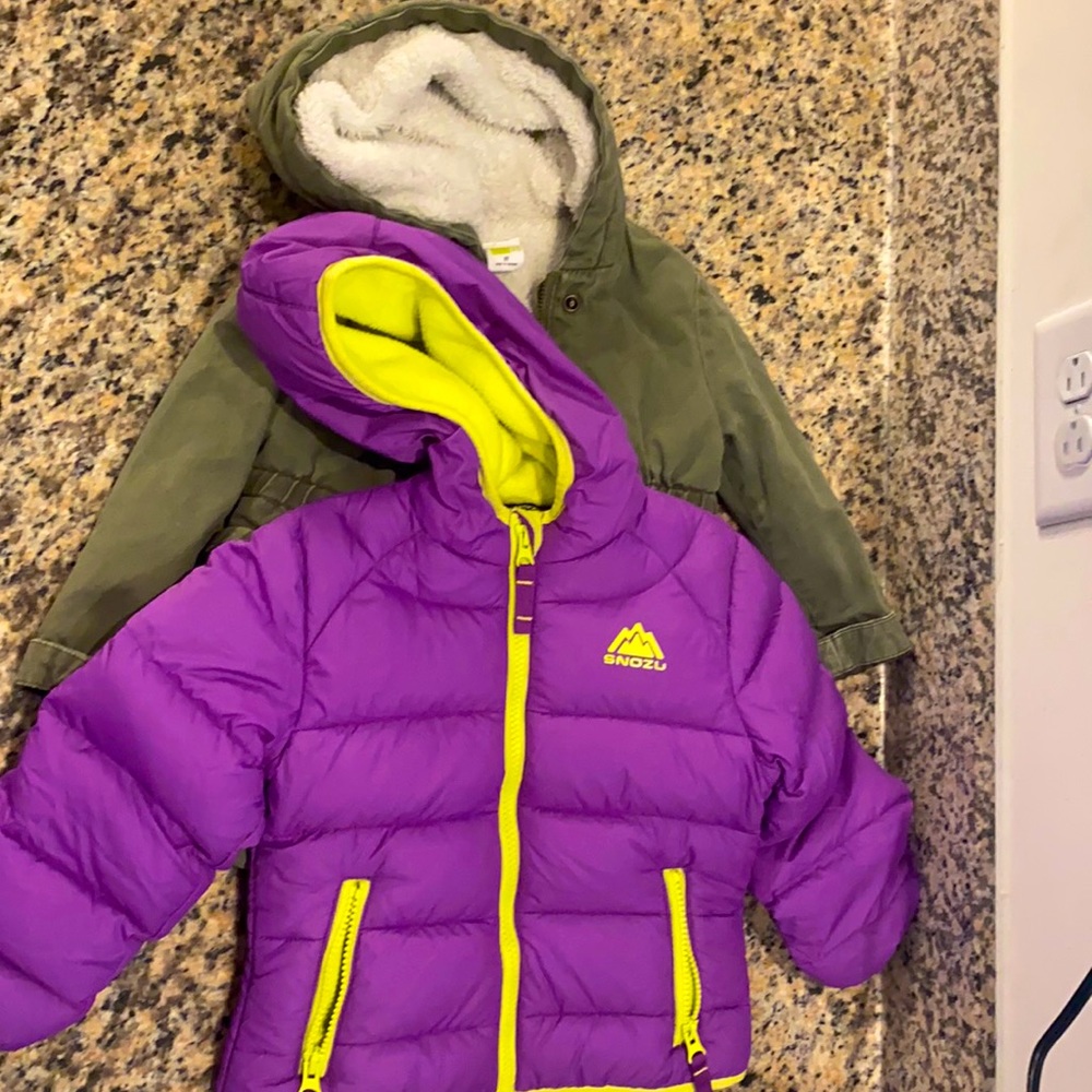 2 winter coats